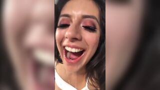 Cute slut sucking dudes cock and voming