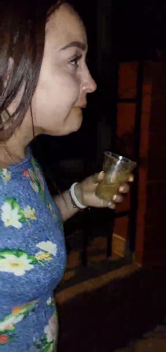 Latina Scat Whore Poops in Cup and Eats It on the Streets XXX Porn Video