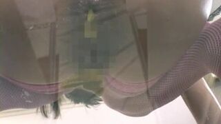 Jav scat lesbians play with thick shit then kiss with full mouths and fuck dildo