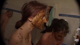 German Slut Eats Poop & Gets Fucked